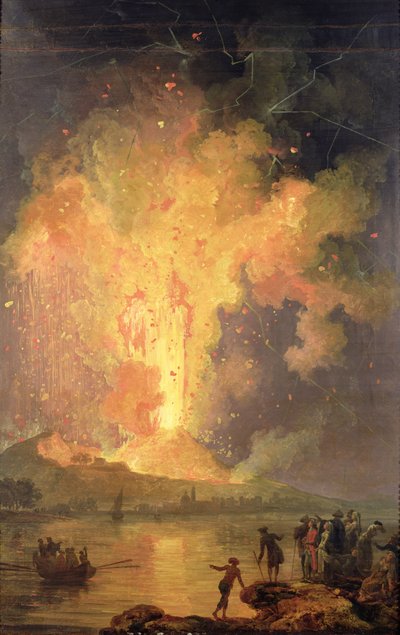 The Eruption of Mount Vesuvius in 1779, 1779-1802 by Pierre Jacques Volaire